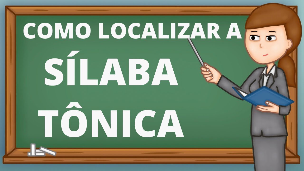 Como Identificar a Sílabas Tônica Fácil | SUPER DICA de Português