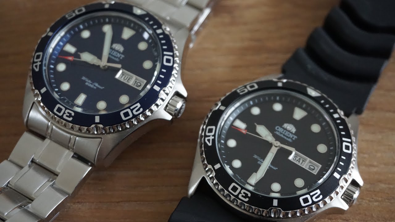 I Am Selling The Orient Ray 2 Blue FAA02005D9 & Orient Ray 2 Black FAA02007B9