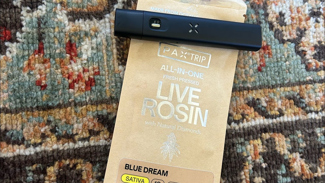 PAX live rosin ( natural diamonds ) sesh ! 