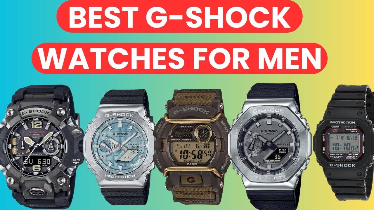 ⌚Top 5 Best G-Shock Watches for Men in 2025 | Tough, Stylish & Worth Buying🔥