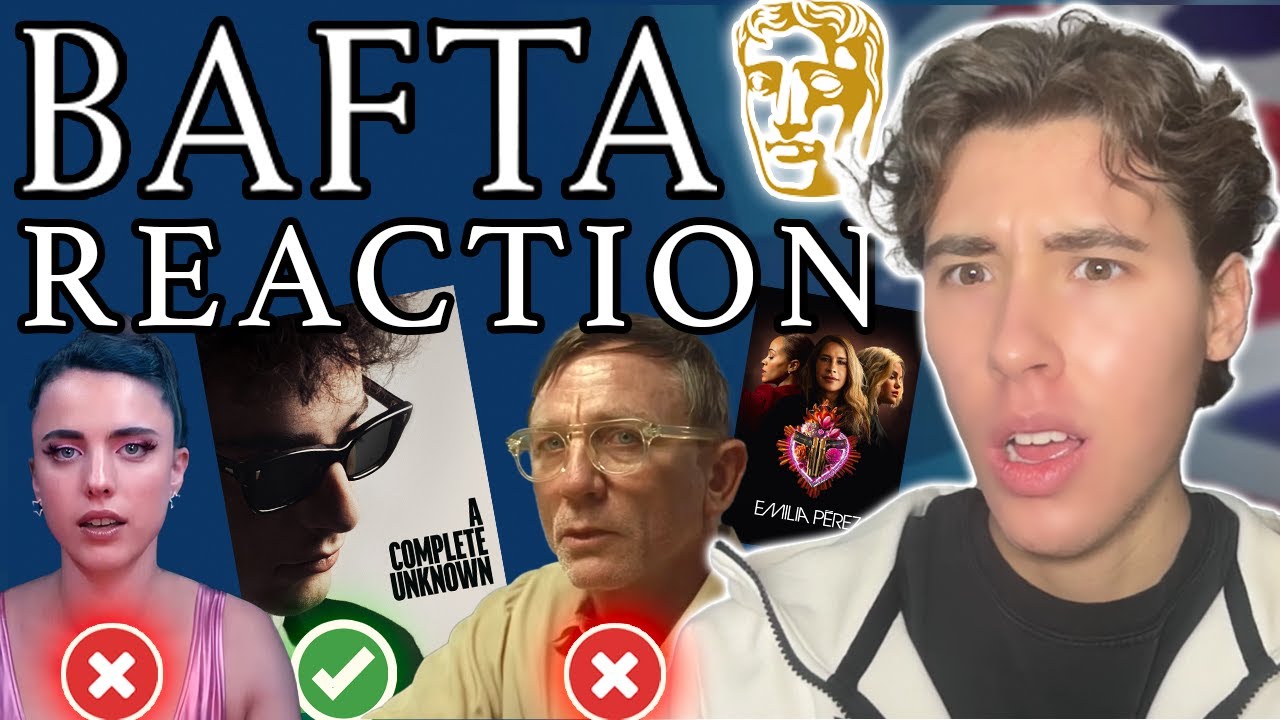 2025 BAFTA Nominations LIVE REACTION!!! CONCLAVE Leads Nominations & Daniel Craig Misses!?!
