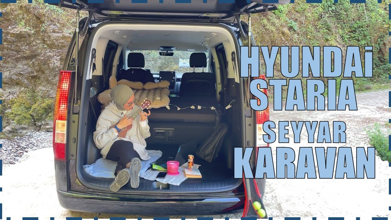 HYUNDAİ STARİA ARKA YAŞAM ALANINI MİNİ KARAVANA ÇEVİRDİK