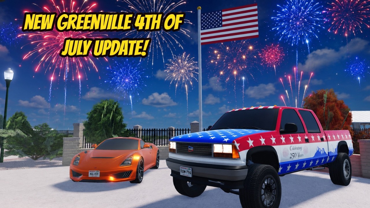 *НОВИНКА* ГАЙД ПО СОБЫТИЮ к 4 июля в Greenville Wisconsin и обновление с БЕСПЛАТНЫМИ ДЕНЬГАМИ Rob...