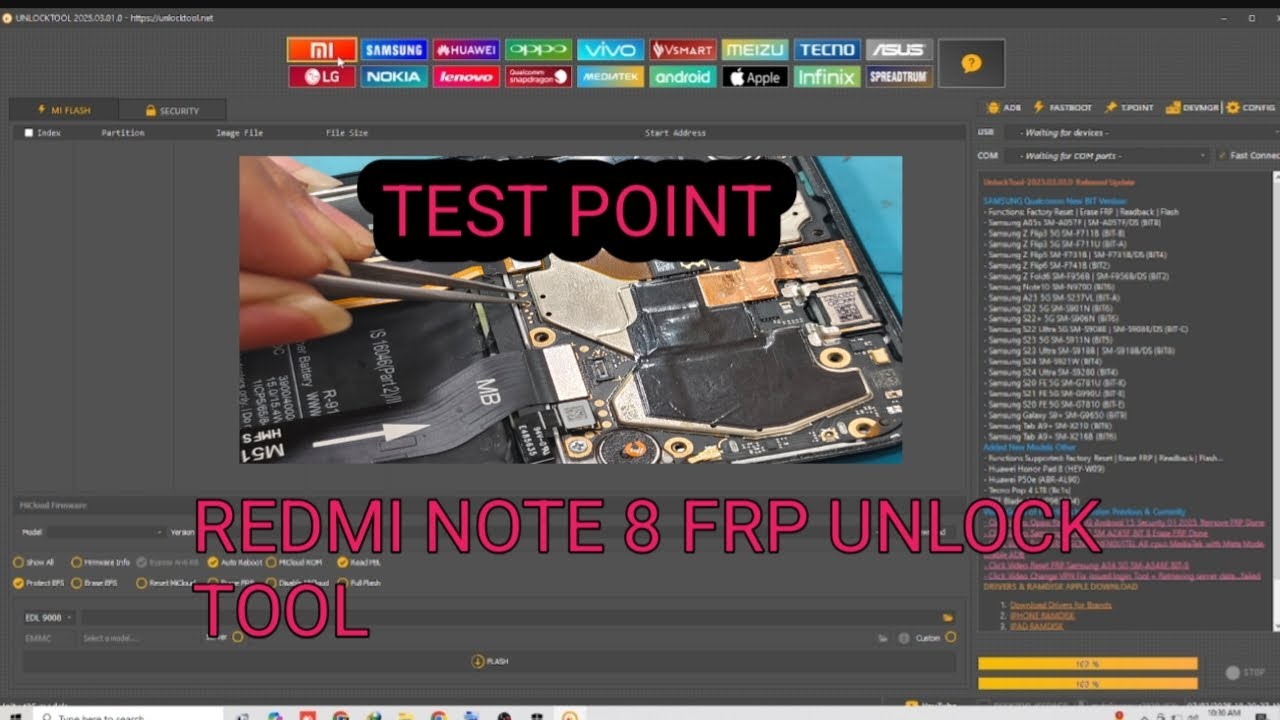 Redmi Note 8 Frp By Unlock Tool | GSM ALI AZGOR