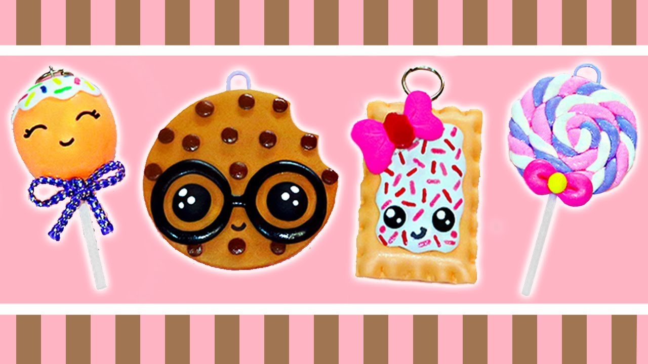🍪 🍭DIY: LLAVEROS DULCES  🍬🍫