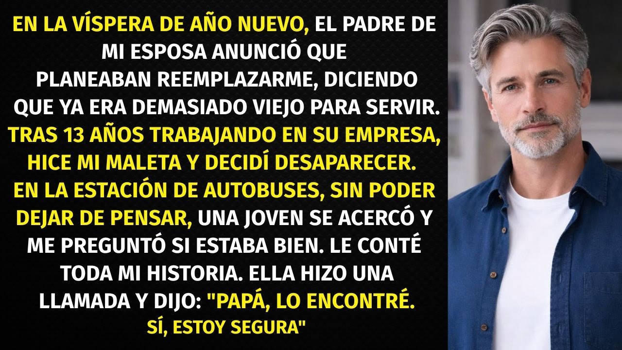 El Padre De Mi Esposa Anuncio En La Nochevieja Que Me Reemplazaran Por Otro
