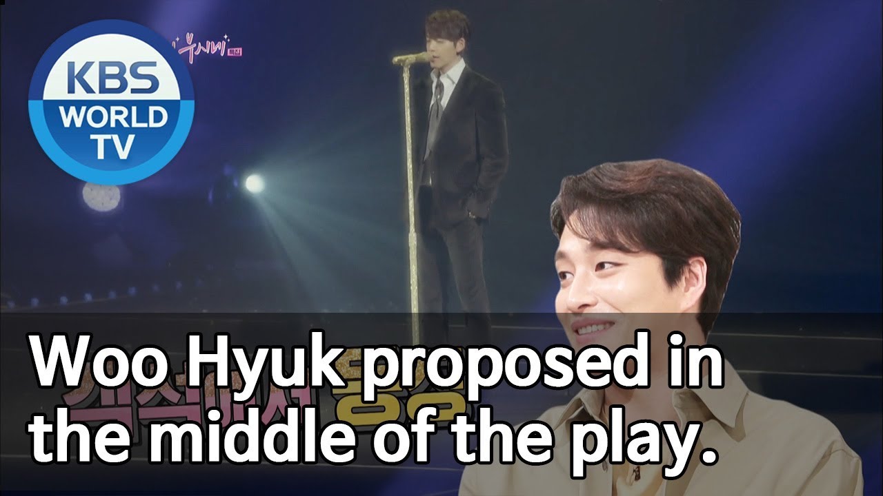 Woo Hyuk proposed in the middle of the play. [Happy Together/2019.05.23]