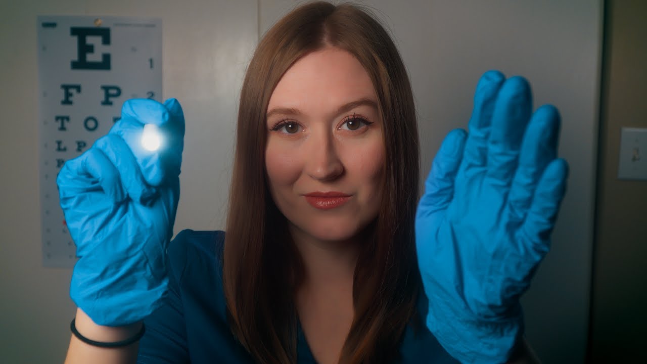 ASMR Classic Cranial Nerve Exam: Testing All Five Senses and Muscle Function