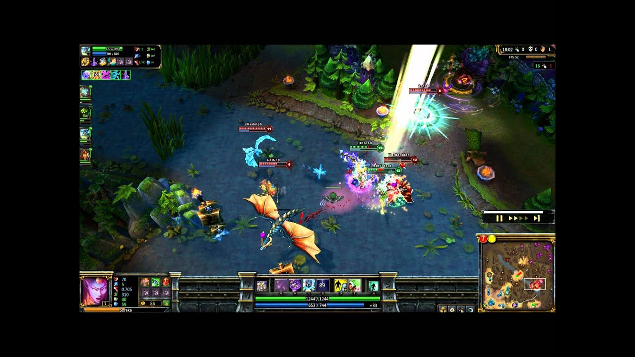 Olaf 1v5 penta kill