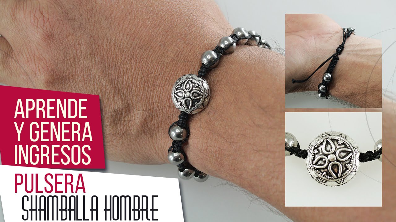 😱 CÓMO HACER una PULSERA para HOMBRE 👍 TEJIDA🍁