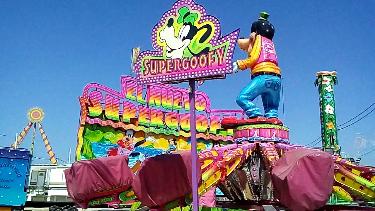 montaje de la feria de la linea de la concepcion