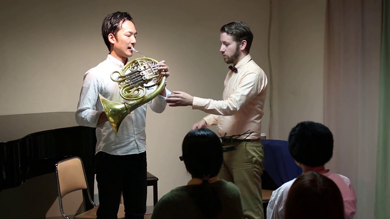 プロホルン奏者とのレッスン〜中音域の奏法をさらに良いものに〜