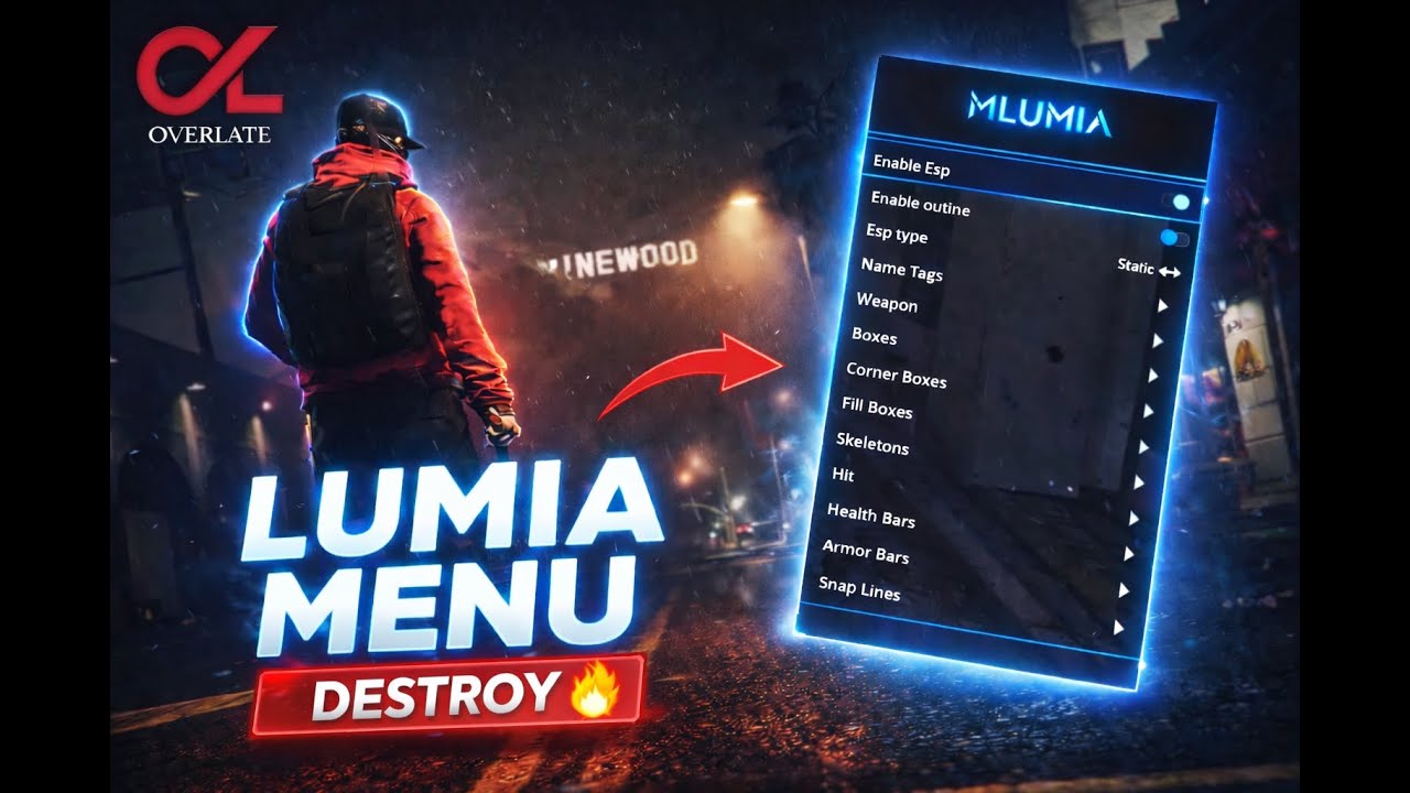 BEST FIVEM CHEAT – LUMIA MENU | redENGINE SHOWCASE