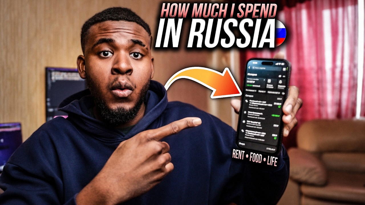 Сколько я трачу в месяц, живя в России 🇷🇺 (как иностранец)