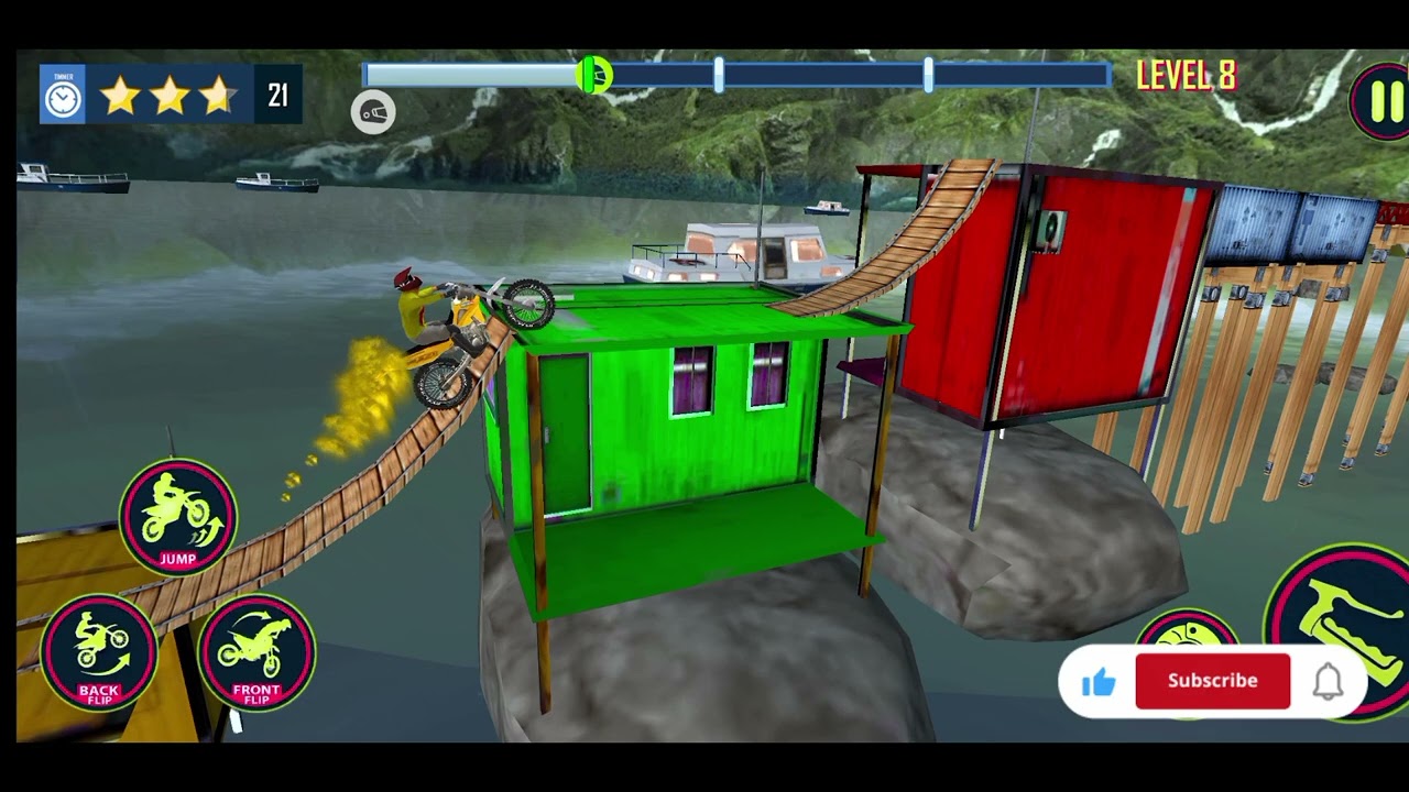 Bike stunt master 16 MB best adventure game 