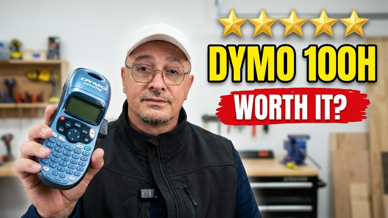 How to use the DYMO Letratag 100H Label Maker and Review