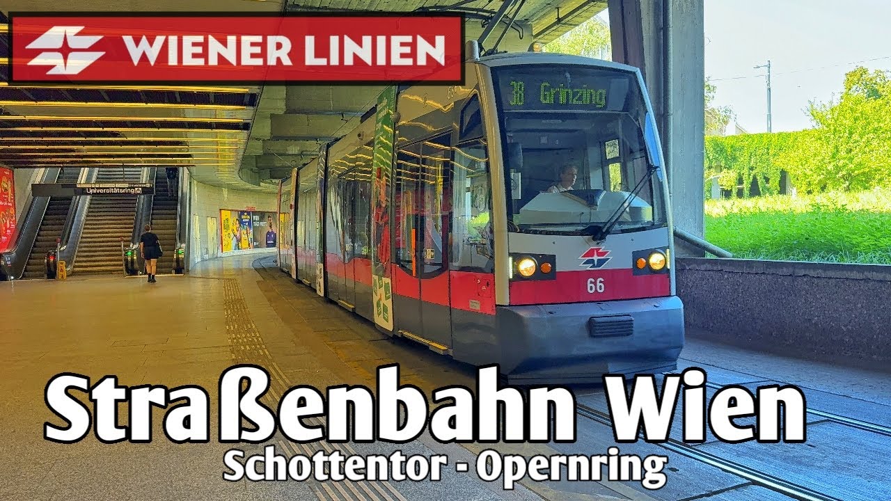 Straßenbahn Wien - Bim Wien - Schottentor Opernring | Wiener Linien | Wien 2025