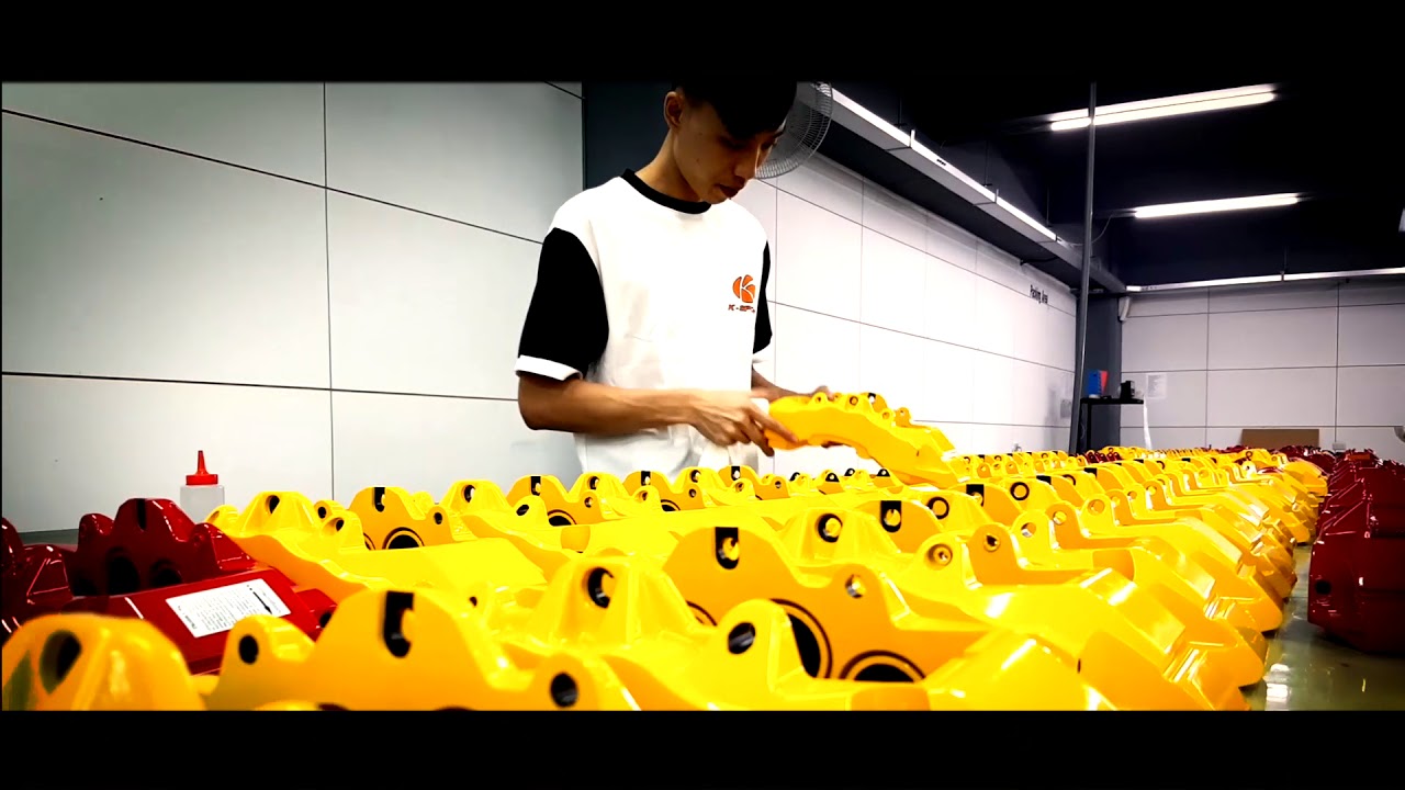 K-SPORT Brake system -The assembly process of brake caliper