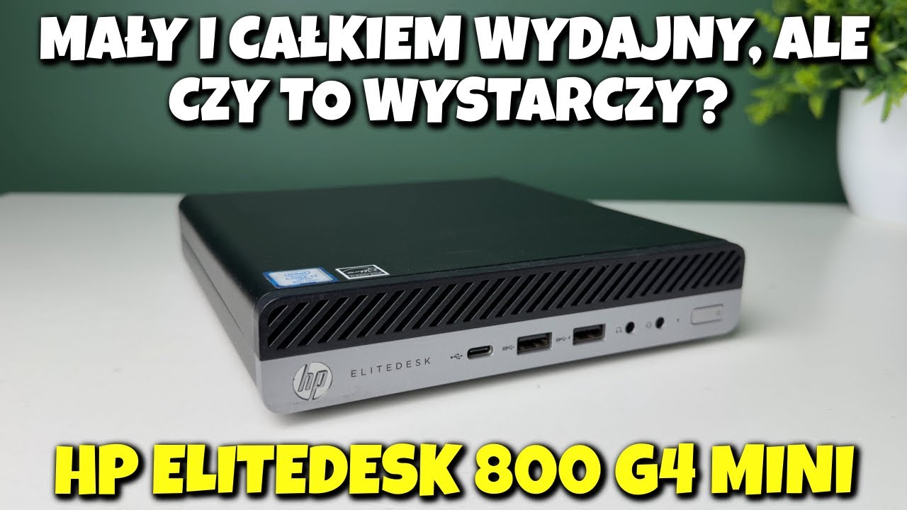 Homelab w przyzwoitej cenie? | HP Elitedesk 800 G4 Mini