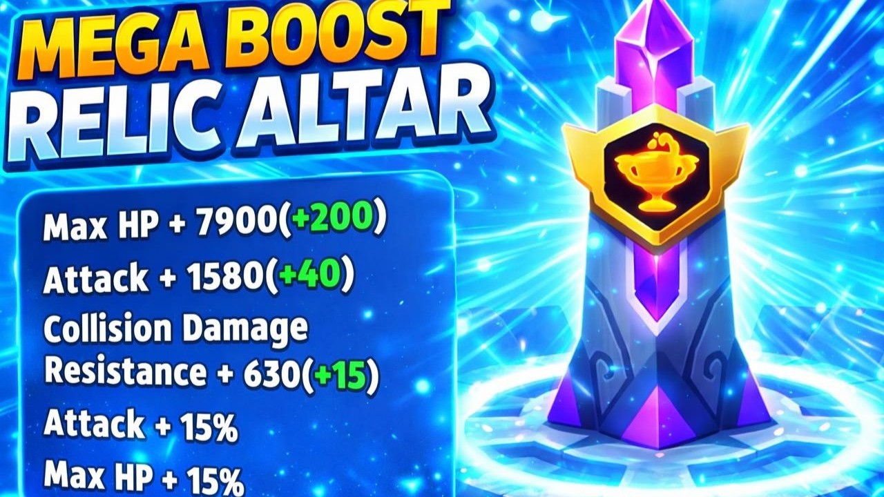 ARCHERO: HIGHEST LEVEL NEW ALTAR RELIC! MEGA BONUSES