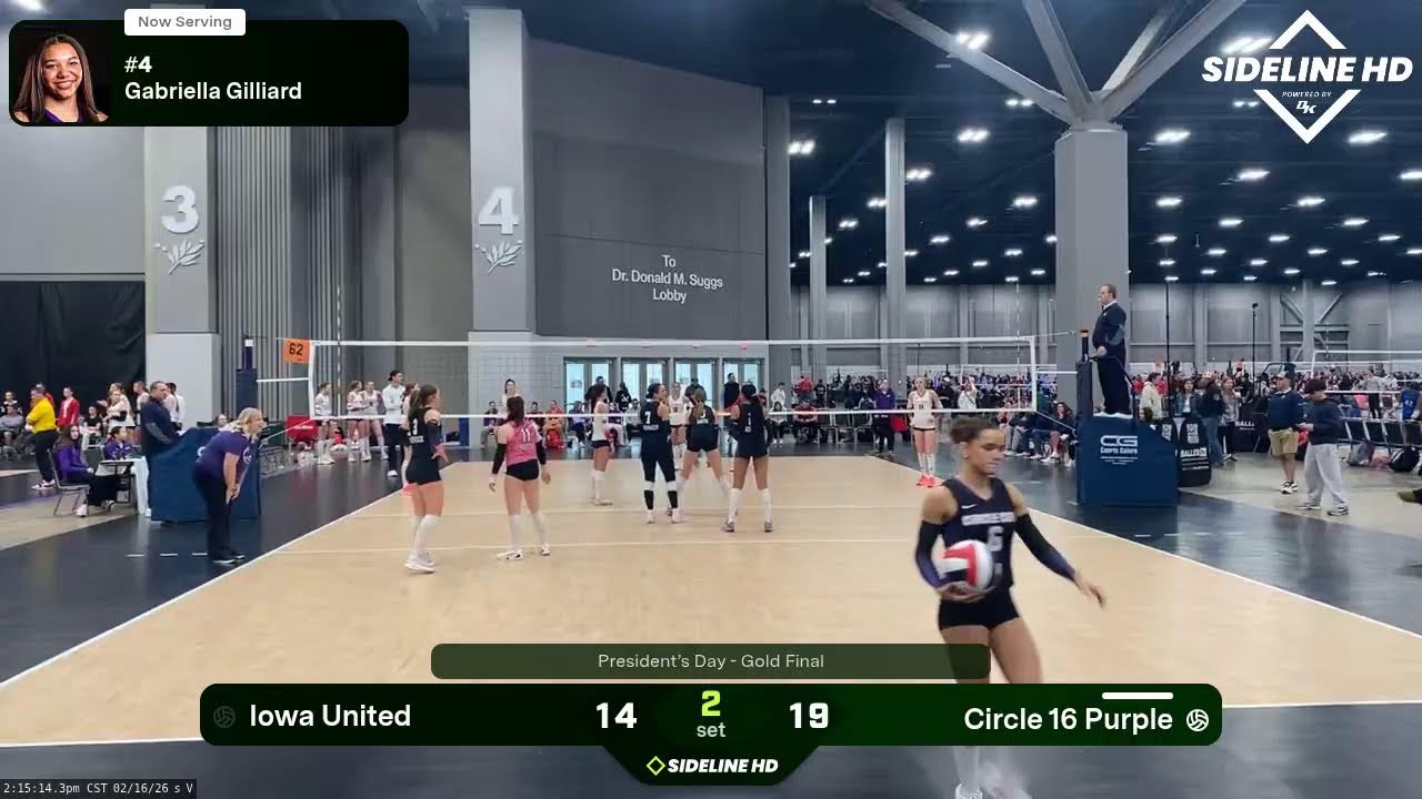 Circle 16 Purple vs. Iowa United (2026.02.16)