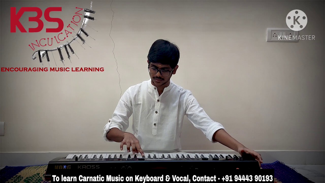 Nagumomu on Keyboard ll Madhurkanth ll KBSI Navarathri Utsav