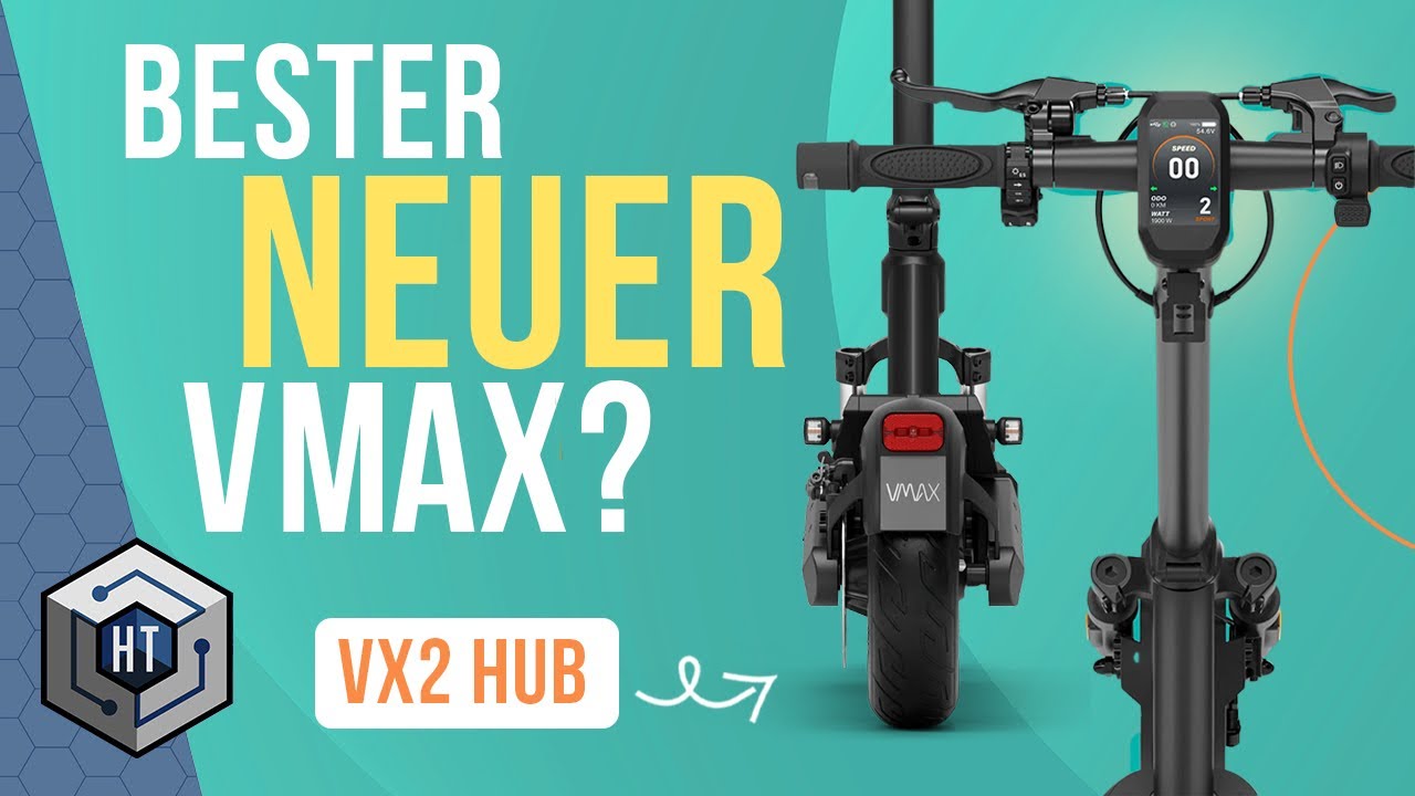 VMAX VX2 Hub E-Scooter im Alltagstest – der beste neue VMAX?