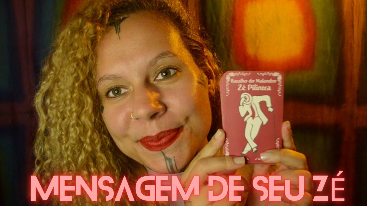 | ASMR Mensagem de Zé Pilintra (leitura de cartas, oráculos, sussurros) |