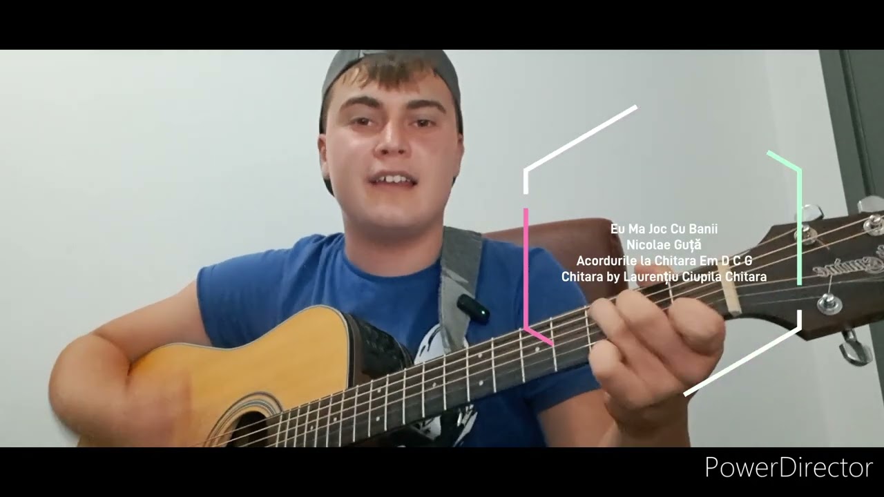 Eu ma Joc cu Banii Nicolae Guță Tutorial la Chitara By Laurențiu Ciupila