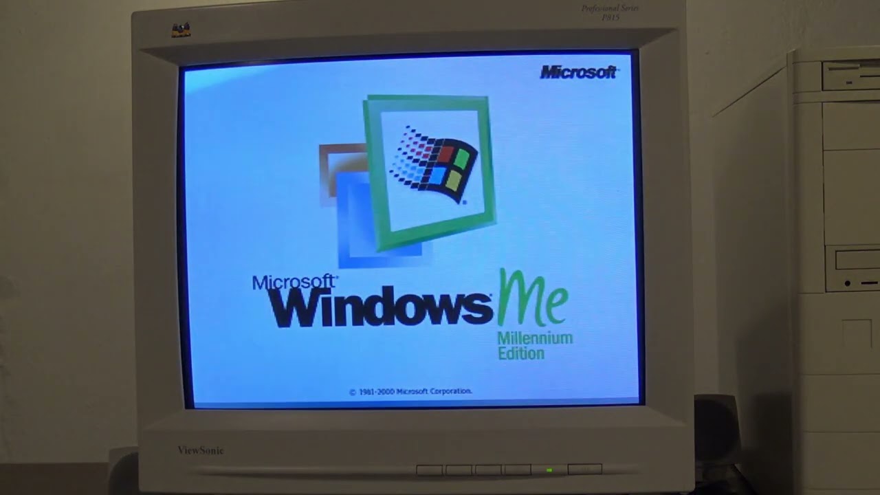 Upgrade from Windows 98 to Windows ME in 2024 setup in the BACKROOMS