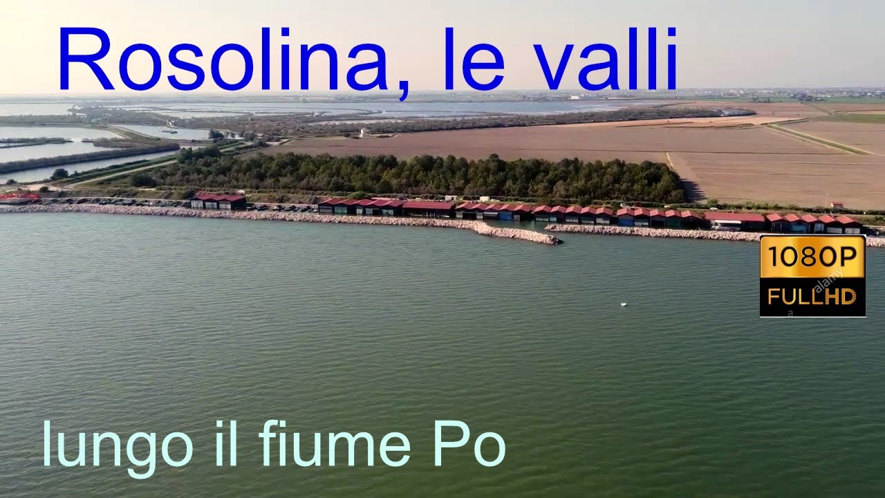 Rosolina (le Valli) lungo il fiume Po