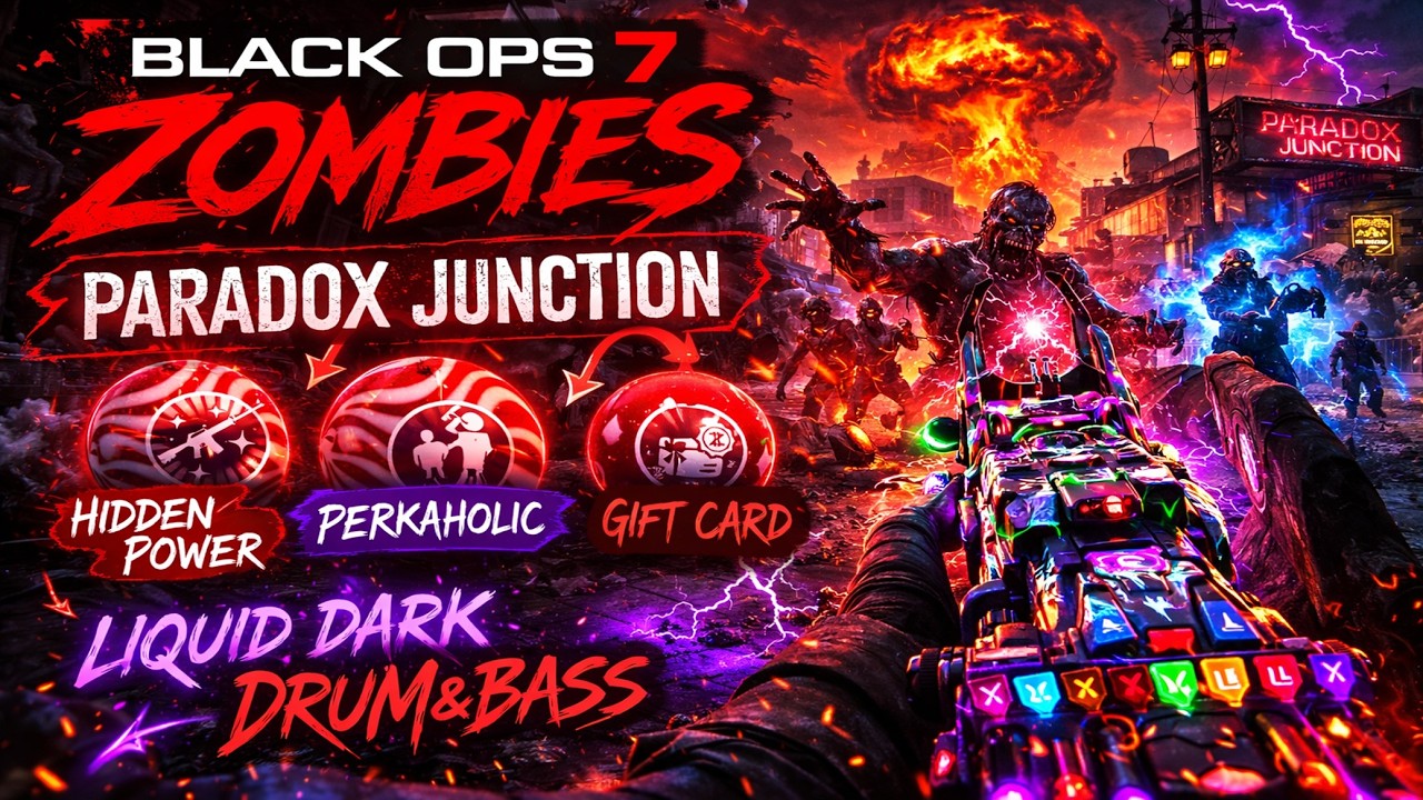 PARADOX JUNCTION🔥Rampage | VOYAK KT-3 + RAY GUN MK2 | Dark Liquid DnB | BO7 Zombies 4K