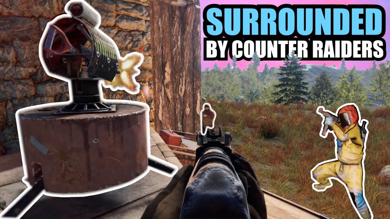 CLAN TRIES TO COUNTER MY RAID | Rust Solo Survival (3 of 4)
