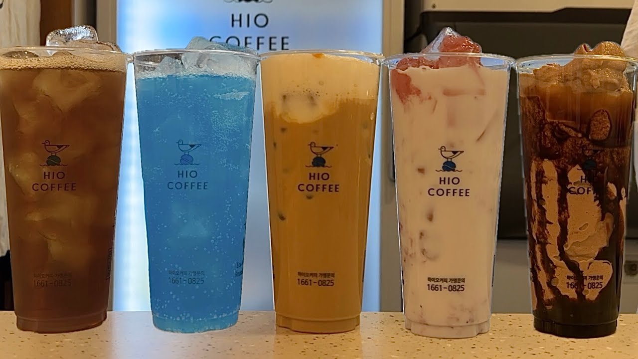 다양한 음료 총출동하는 음료 모음집🥤🥛🧃