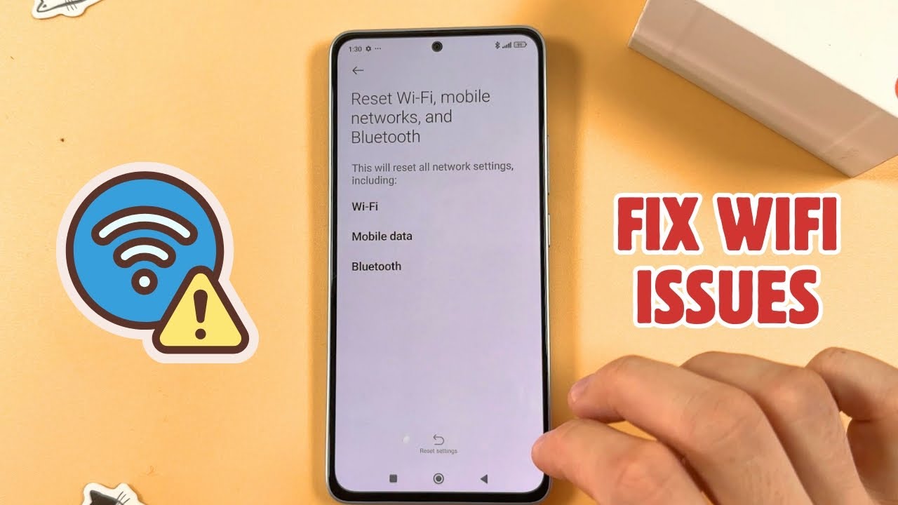 Как исправить проблемы с Wi-Fi на Xiaomi Redmi Note 13