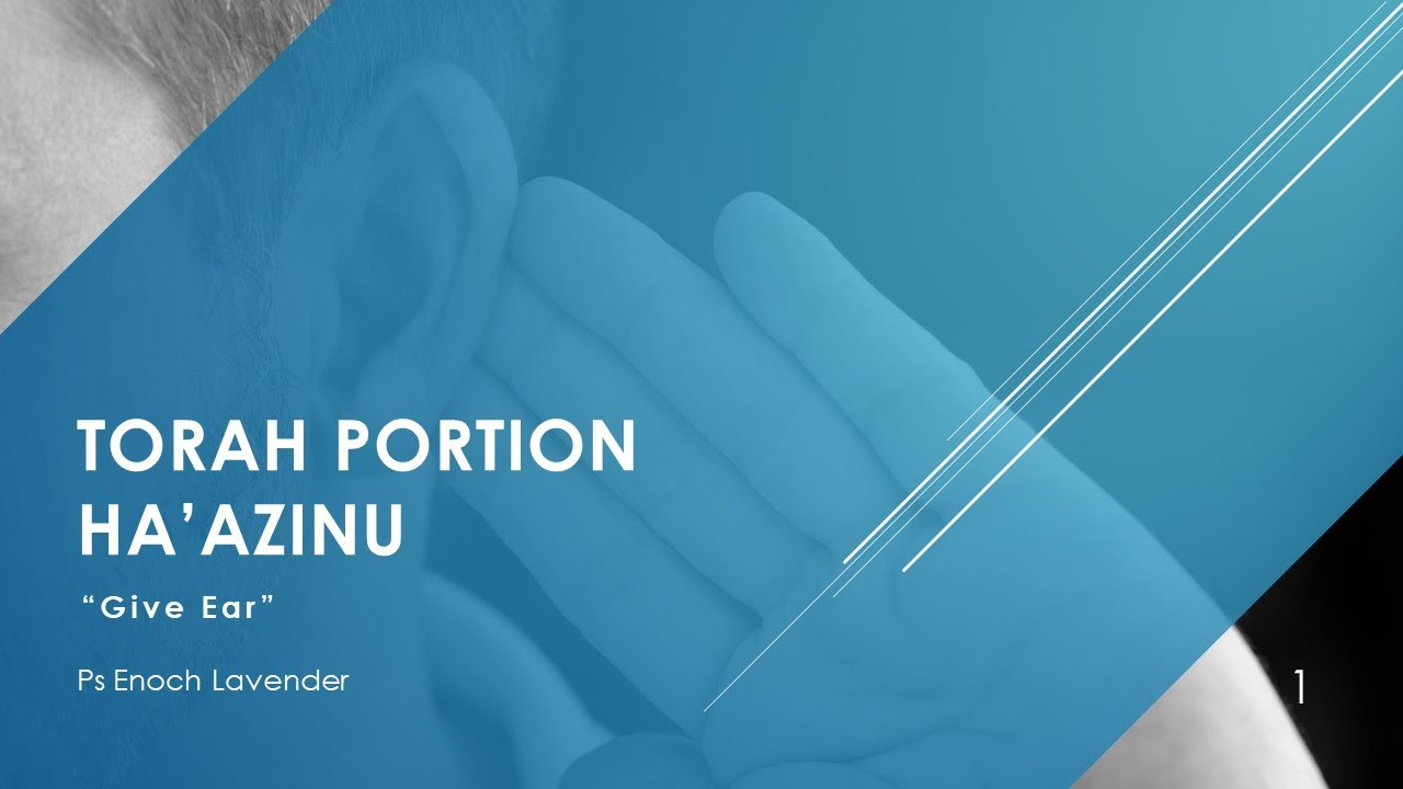 Rabbinic Insights for Christians - Torah Portion Ha'Azinu (Deut 32)