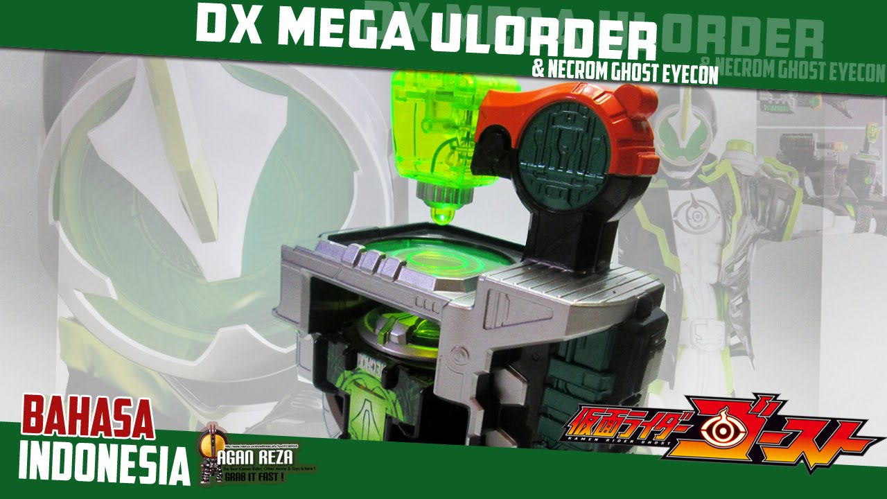 DX REVIEW - DX MEGA ULOUDER & NECROM GHOST EYECON  [Kamen Rider Ghost] - [BAHASA INDONESIA]
