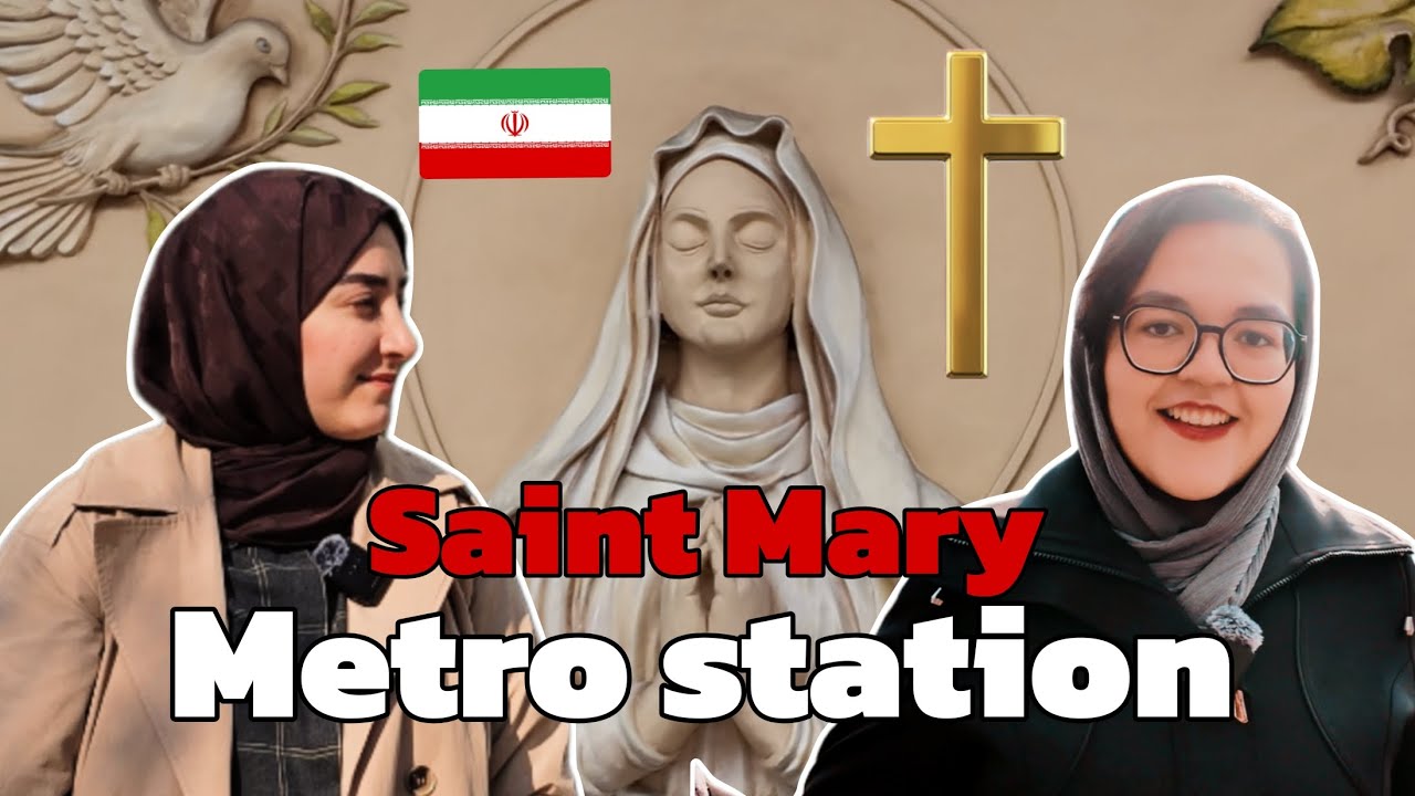 This Christian-Style Metro Station Isn’t in Europe… It’s in IRAN Among Muslims