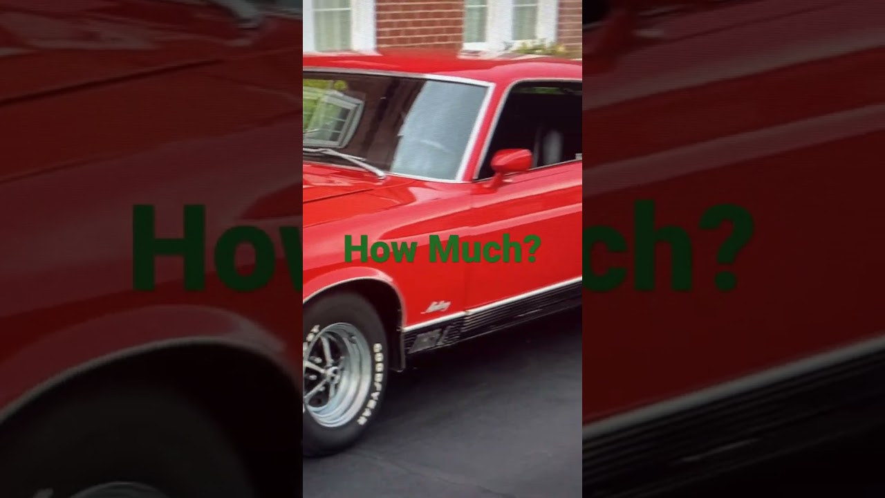 Name your price! 1970 Ford Mustang Mach 1 Estimate $40-50k.  Details in Description #shorts