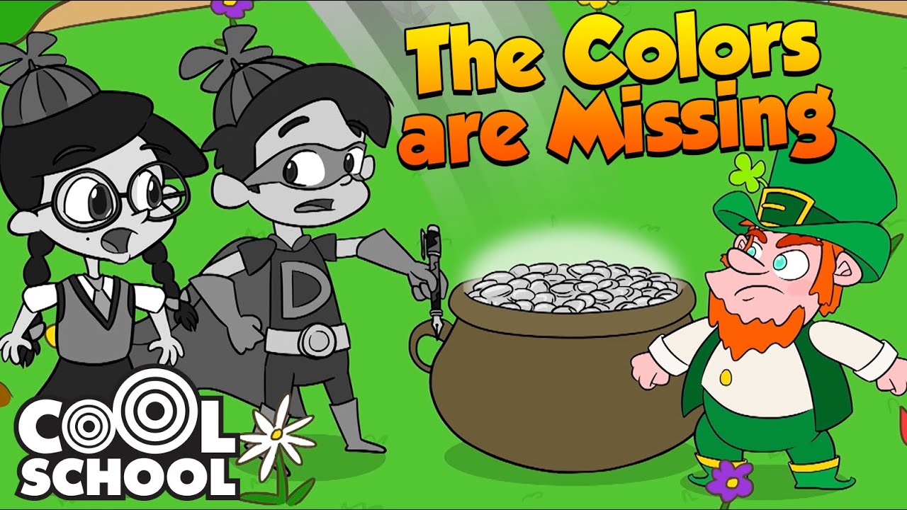 The COLORS are MISSING! 🌈 St. Patrick's Day Mystery | The Stupendous Drew Pendous Kids Compilation