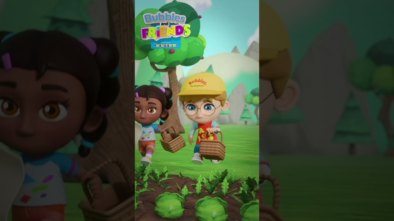 🚜 Where Does Food Come From? Farm Adventure with #BubblesAndFriends  🥕🍎🐔 #FarmAnimals