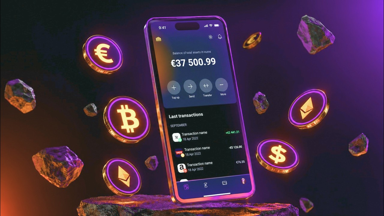 Crypto Banking App Explainer Video | Colossos Neobank