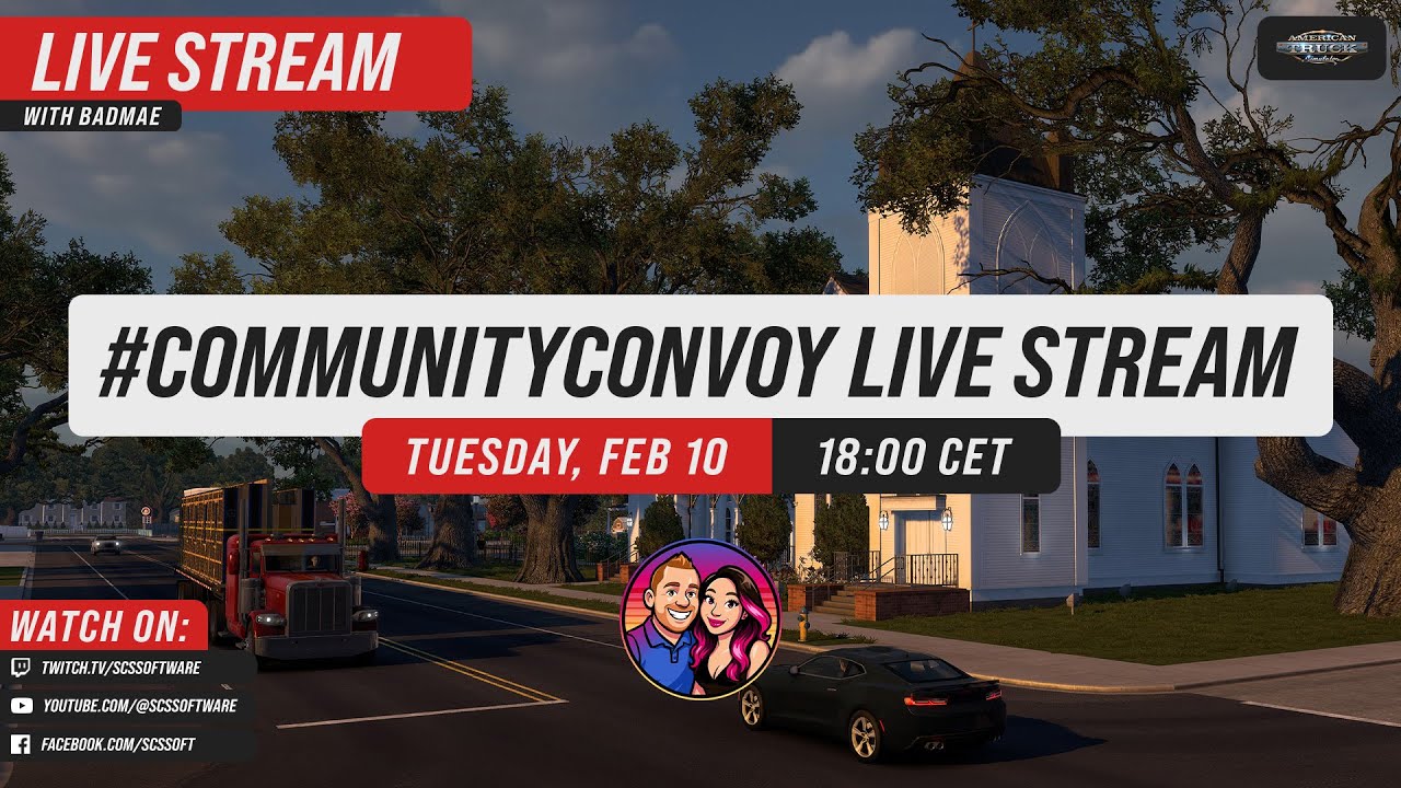 Community Convoy with @BadMae 🚛🚛🚛