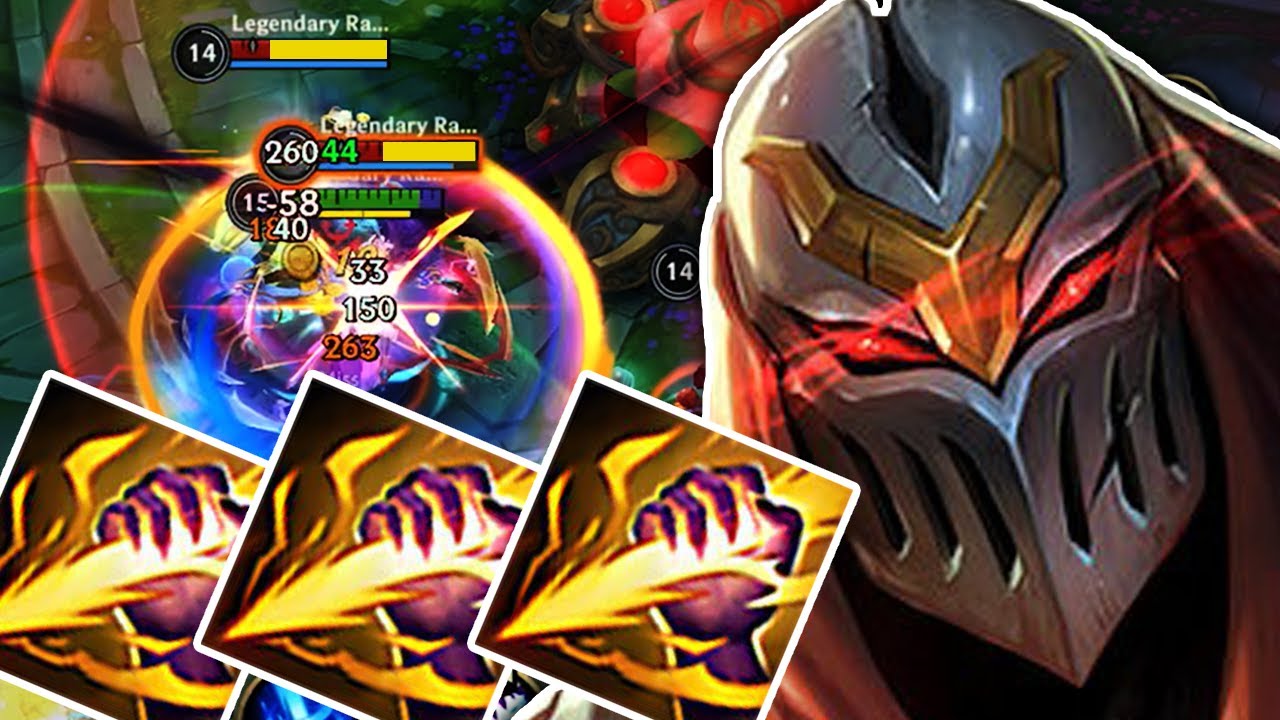 Геймплей Wild Rift Zed Jungle в сезоне 18 (сборка и руны)