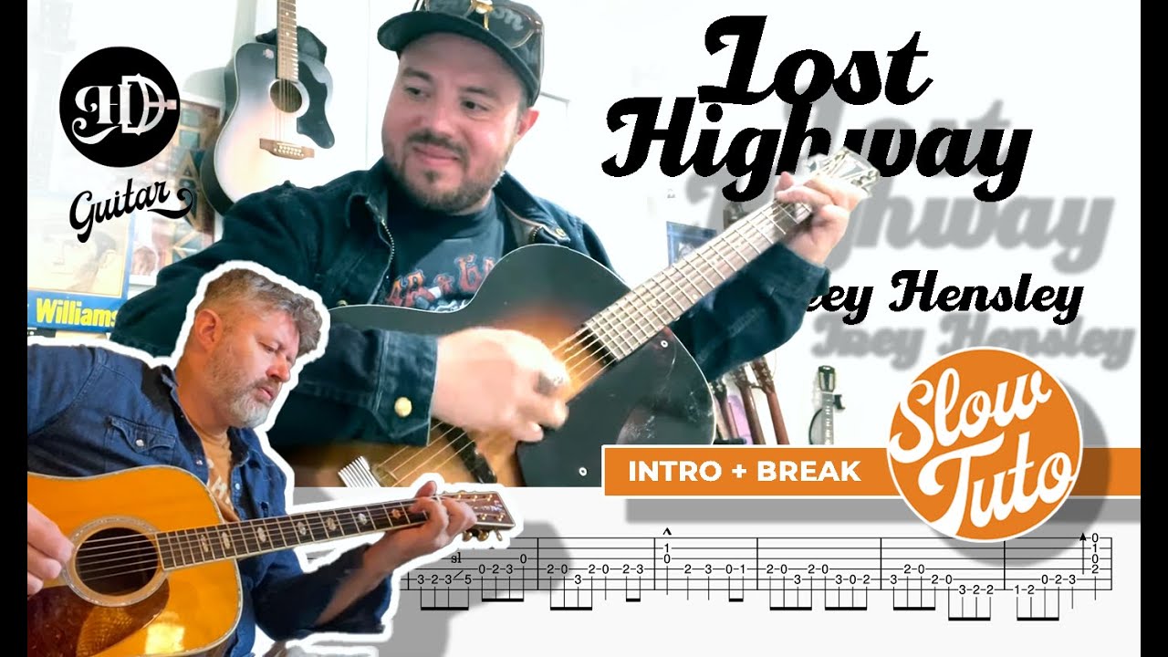 How To Play Trey Hensley Lost Highway - Guitar Tab