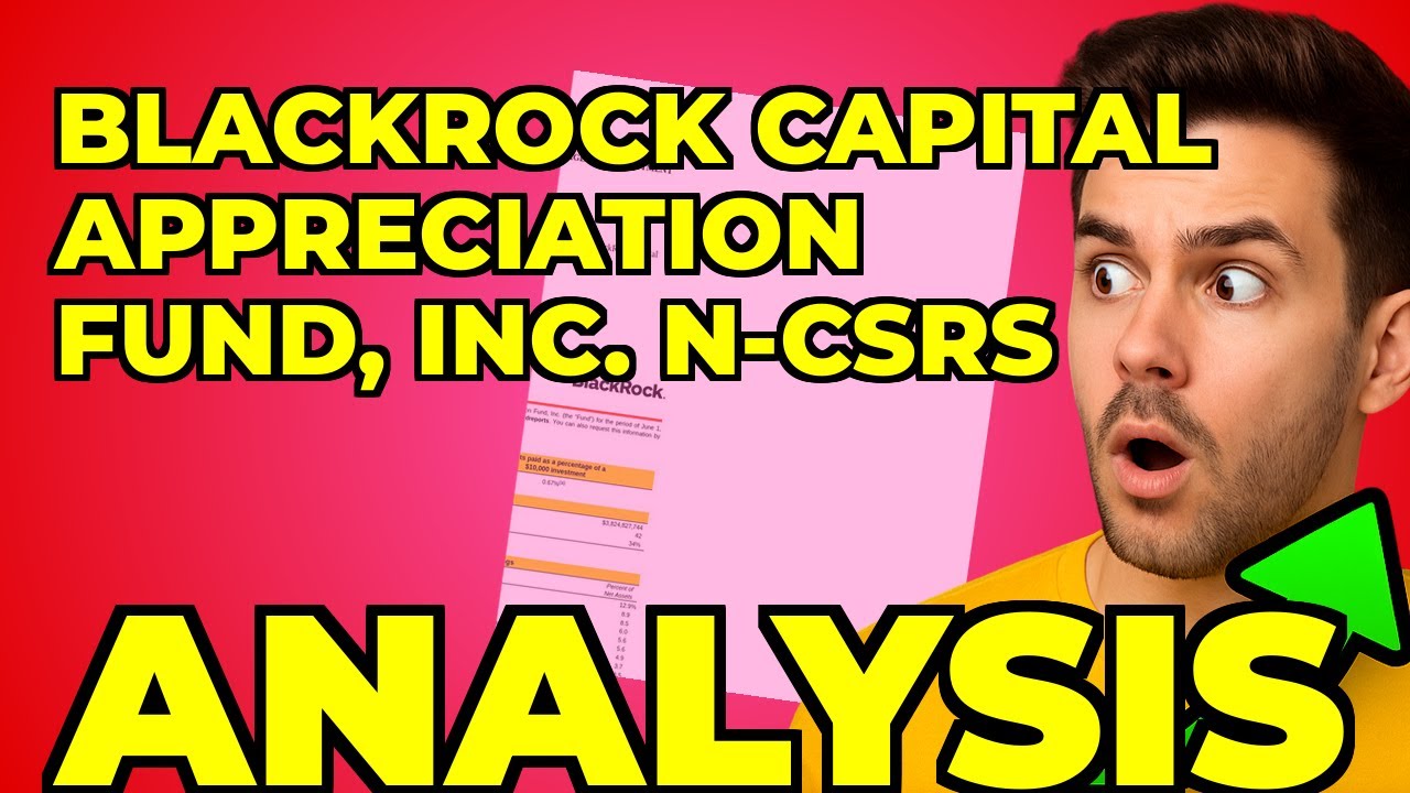 My Strategy Takeaway from BlackRock Capital's Latest Filing