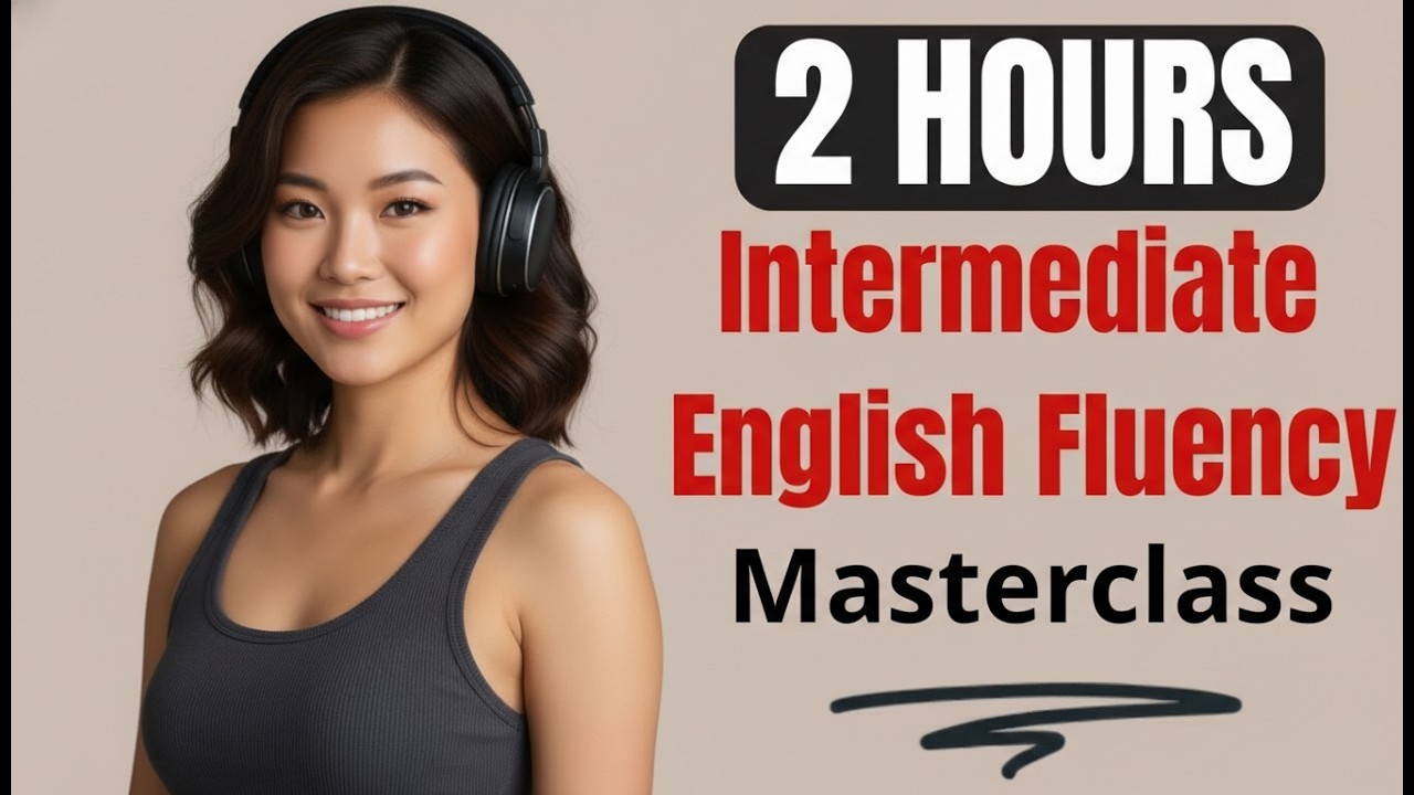 Intermediate English Fluency Training   B1 & B2 Listening and Speaking Practice Podcast