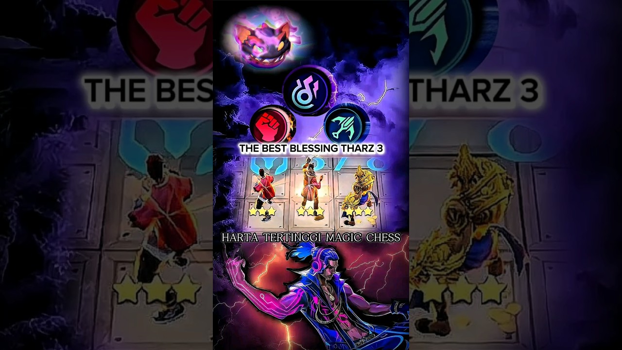 COMBO THARZ 3 TERKUAT ‼️ BRODY S.T.U.N WRESTLER ‼️ MAGIC CHESS TERBARU 2024