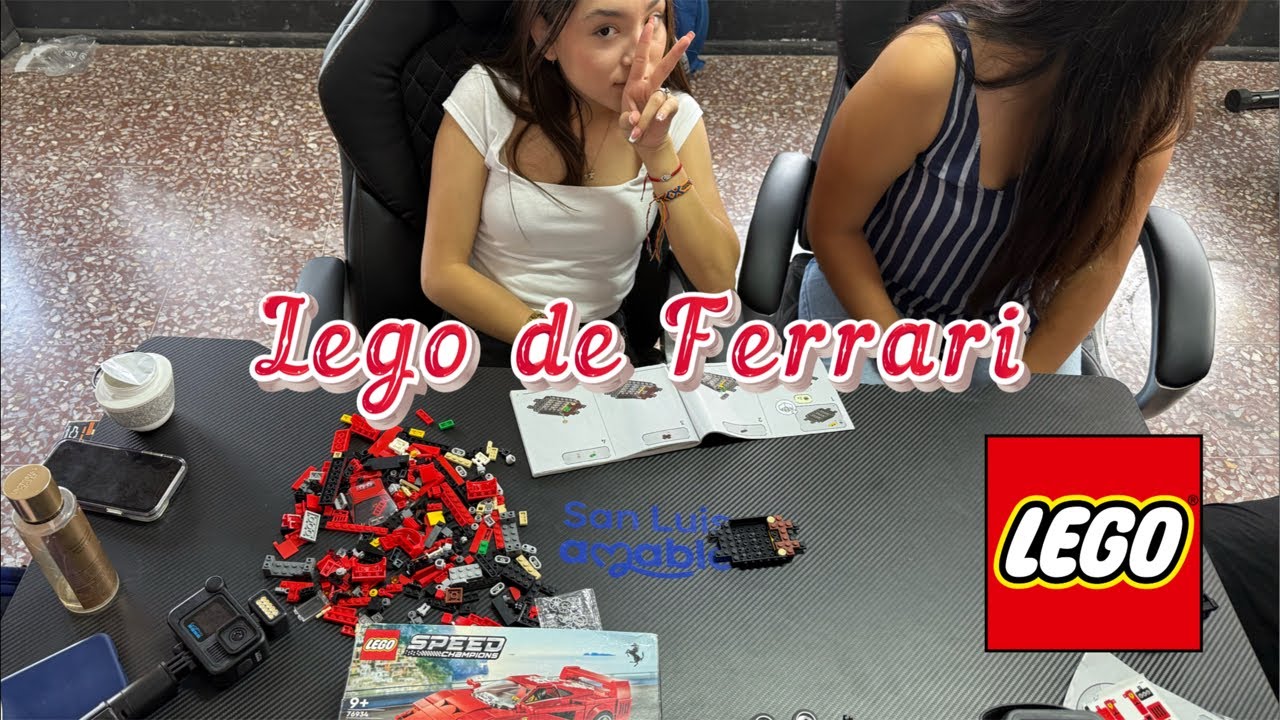 LEGO de Ferrari #lahuelladeltlacuache #lego #legoamg