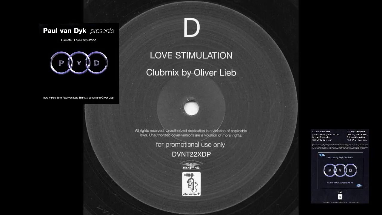 Humate - Love Stimulation (Clubmix by Oliver Lieb)